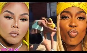 Lil Kim PUT HANDS on Kash Doll then GOT DROPPED! (LIVE FOOTAGE)