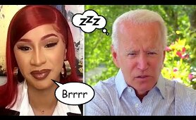 Cardi B's Interview with Joe Biden Was... Awkward